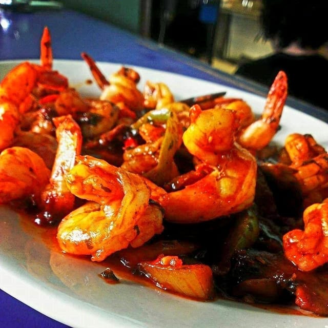 Shrimp Ala Diabla.