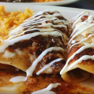 Lunch Salmon Enchiladas